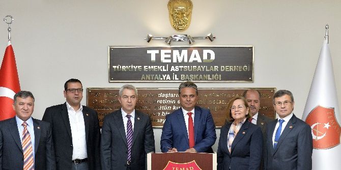 Muratpaşa Belediye Başkanı Uysal’da Temad’a Ziyaret