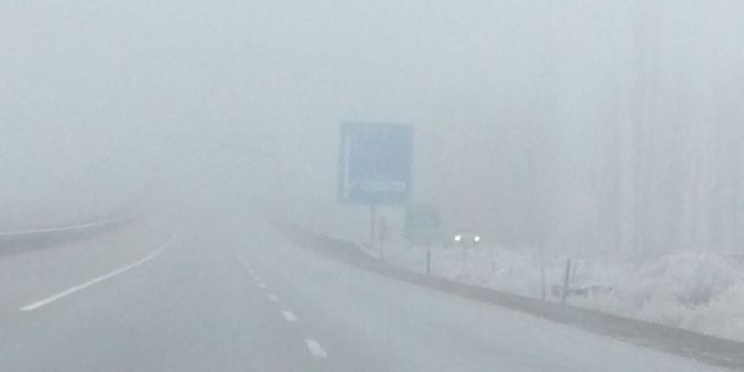Eskişehir’de Sis Etkili Oldu