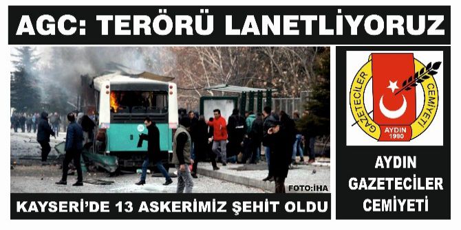 Agc, Terörü Lanetledi