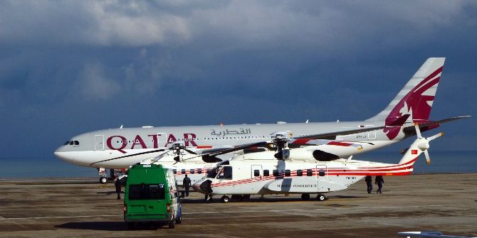 Katar Devleti Emiri Şeyh Temim Bin Hamed Al Sani Trabzon’da