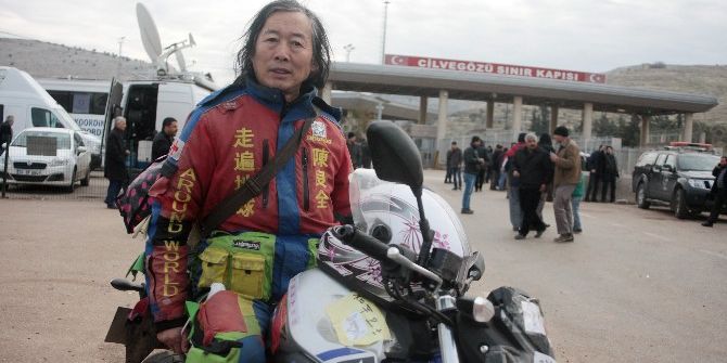 Çinli Barış Aktivisti Motosikletiyle Halep’e Gidecek