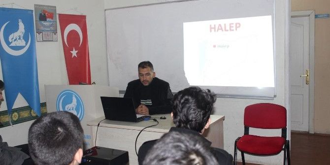 Ülkü Ocakları’ndan “Halep” Semineri