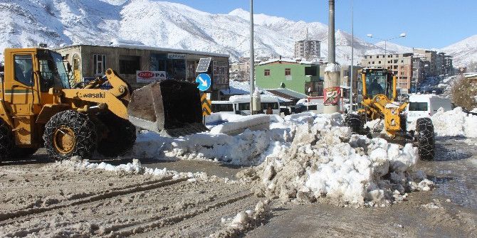 Şemdinli’de Kar Seferberliği