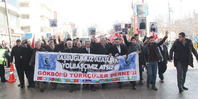 Elazığ’da ‘Teröre Lanet’ Yürüyüşü