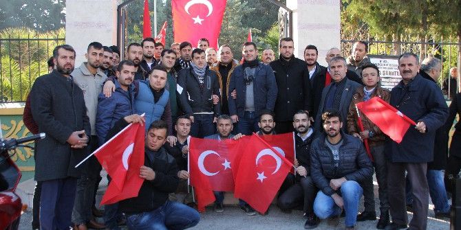 Hatay’da Şehitlere Saygı Konvoyu