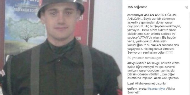 Ünlü Yapımcıdan Asker Oğluna Anlamlı Mesaj