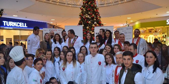 Yenilebilir Heykeller Sergisi Espark’ta Açıldı