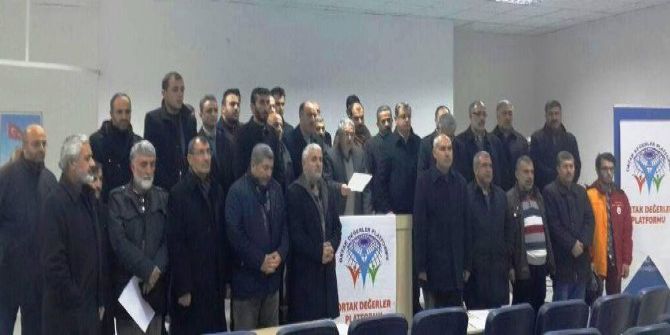 Ortak Değerler Platformu Terör Saldırısını Lanetledi