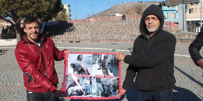 Bergama’daki Suriyeliler Halep İçin Dua İstedi