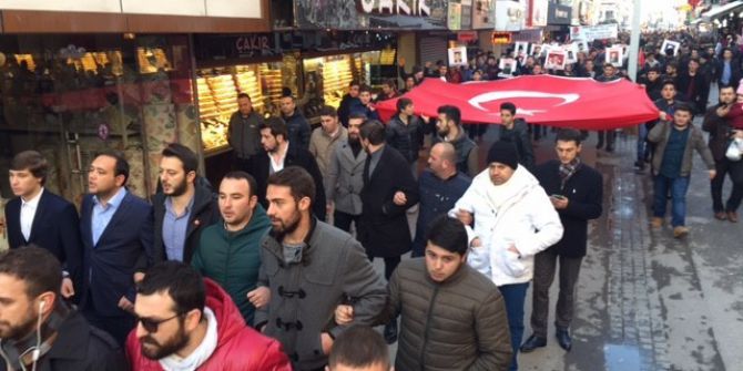 Mbd’den “Teröre Tepki” Yürüyüşü