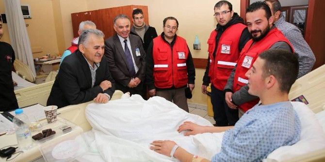 Melikgazi Belediyesi, Tedavi Gören Gazi Yakınlarının Ulaşım, Konaklama Ve Yemek İhtiyaçlarını Karşılayacak