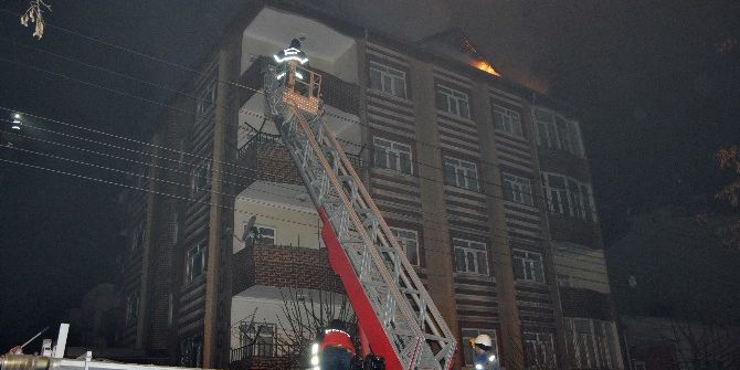 Apartmanda Yangın Paniği