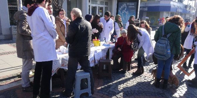 Üniversite Öğrencileri Diyabete Dikkat Çekti