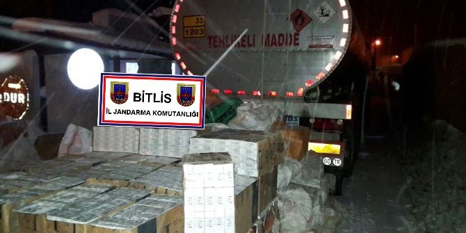 Yakıt Tankerinden Kaçak Sigara Çıktı