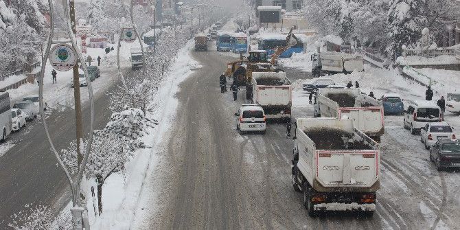 Muş’ta Karla Mücadele