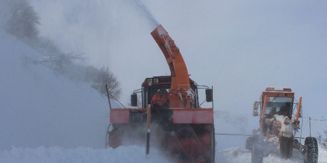 Elazığ’da Kar Nedeniyle Kapanan 362 Köy Yolu Açıldı