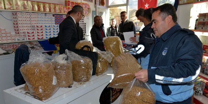 Antalya’da 65 Bin Kaçak Sigara Ve 350 Kilo Tütüne El Konuldu