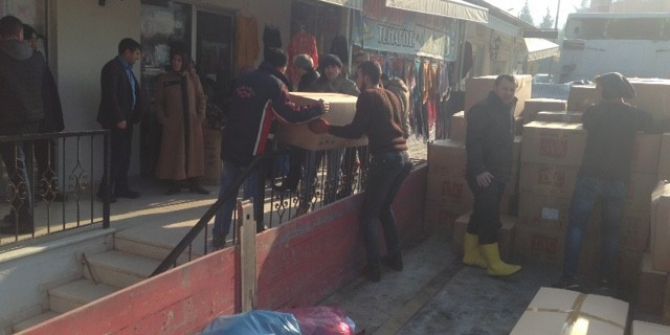 ’Halep’e Yol Açın Kampanyası’na Osmaneli’den Destek