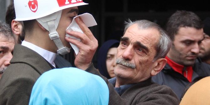 Rize Şehidini Uğurladı