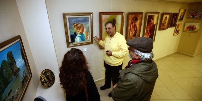 Yaşamın İzleri Sergisi, Sanatseverle Buluştu