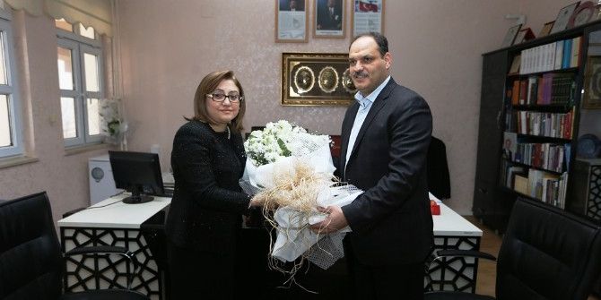 Fatma Şahin’den Öğrencilere Ziyaret