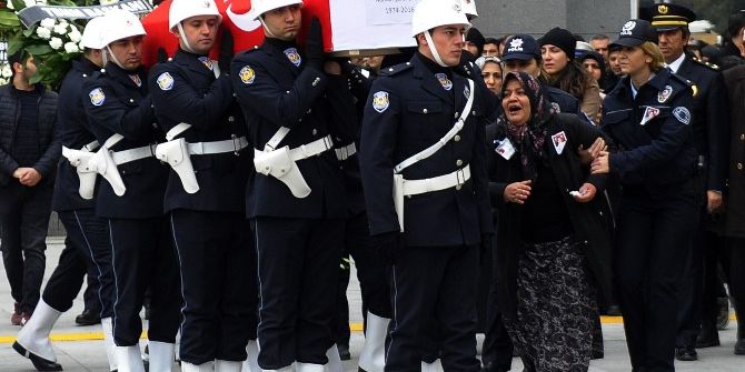 Şehit Polis Numan Şeref Datlı İçin Emniyet Müdürlüğü’nde Tören Düzenlendi