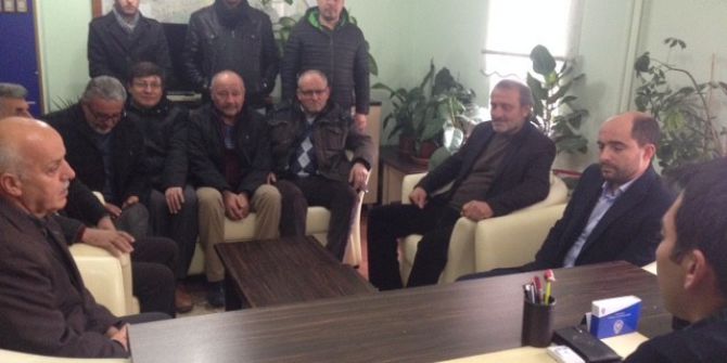 Mhp Osmaneli İlçe Teşkilatı’ndan İlçe Emniyet Müdürlüğü’ne Taziye Ziyareti