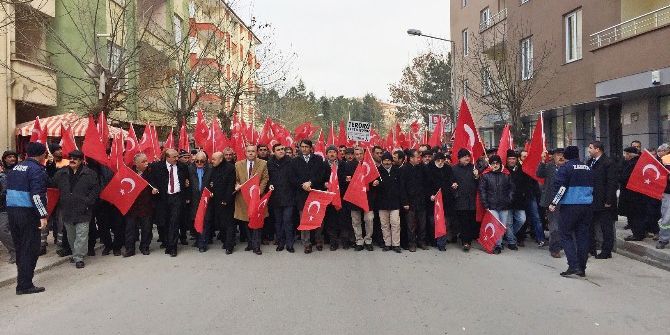 Sungurlu’da Teröre Lanet Mitingi