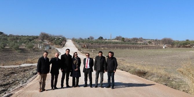 Yol Çalışması Yerinde İncelendi