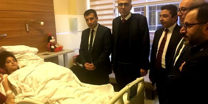 Afgan Hastaya Geçmiş Olsun Ziyareti