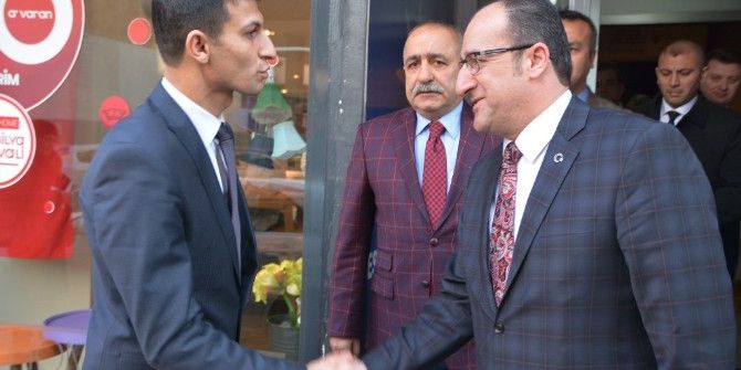 Mhp İl Başkanı Bıyık’tan Ak Parti İl Başkanı Ünlü’ye Ziyaret