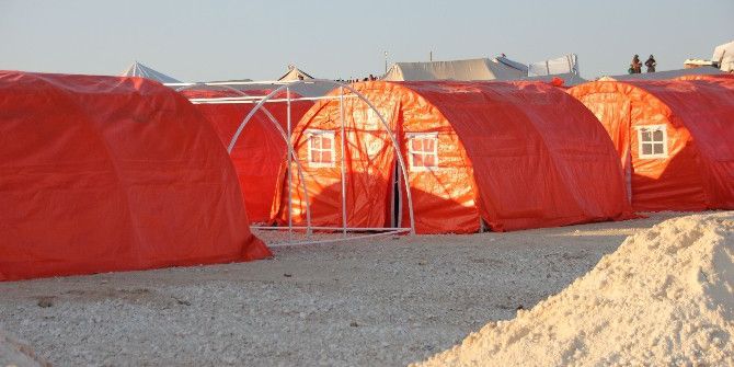 İdlib’e Üç Çadır Kent Kuruluyor