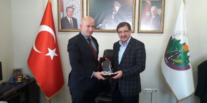 Milletvekili Şeker, Başkan Ercan’ı Ziyaret Etti