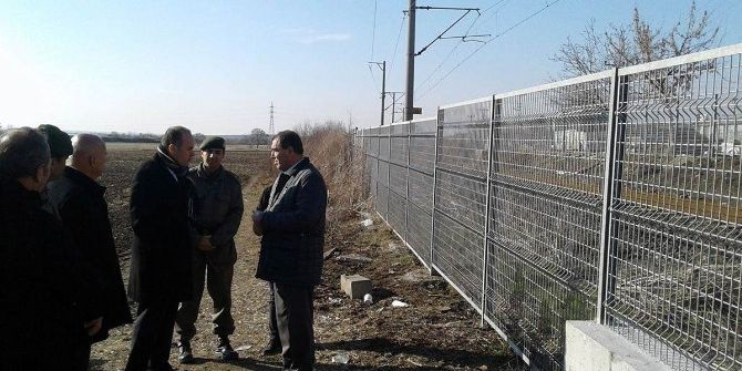 Kaymakam Keskin Demiryolu Hattını İnceledi