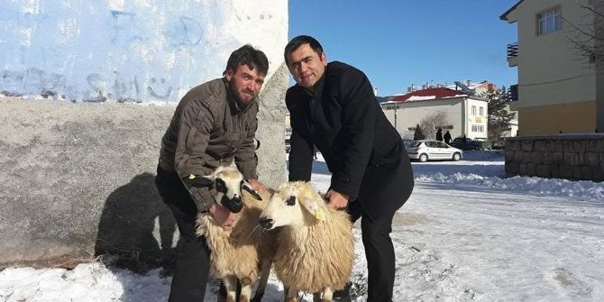 Genç Çiftçilere Küçükbaş Hayvanları Teslim Edildi