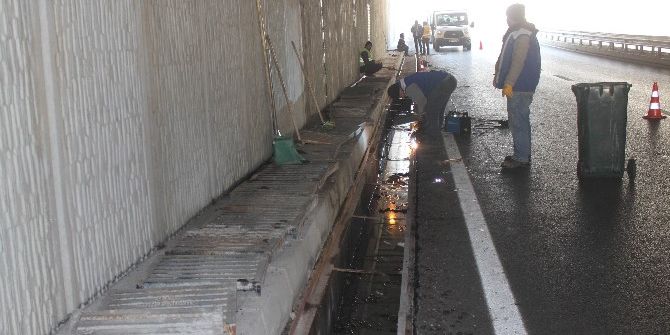 Tekrar Çalınmasın Diye Altgeçit Mazgalları Kaynaklandı