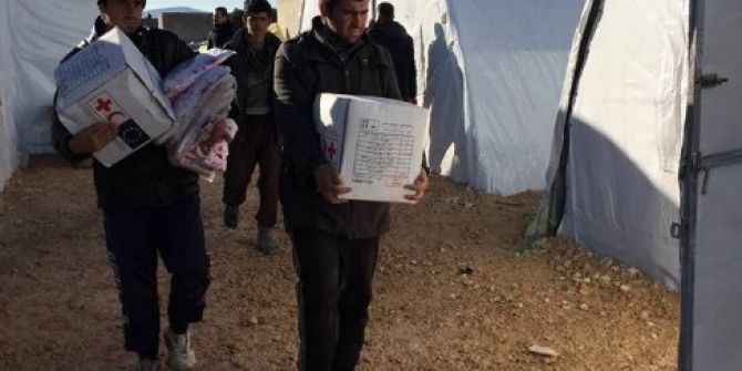 Suriyelilerin Yaraları Sarılıyor