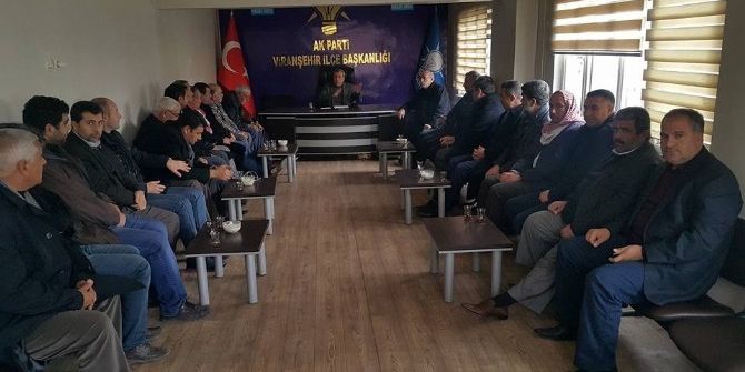 Ak Parti Viranşehir İlçe Teşkilatından Halep’e Destek