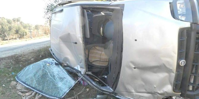 Motosikletliyi Kurtardı, Kendisi Kaza Yaptı