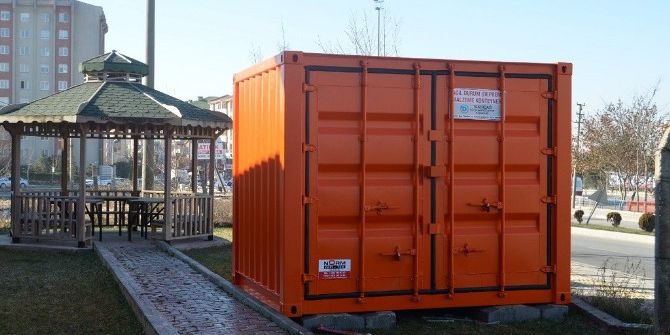 Her İlçeye Deprem Malzeme Konteyneri