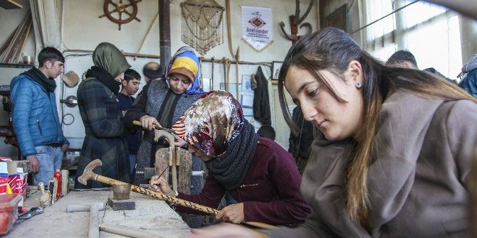 Kadınlardan Baston Sanatına İlgi