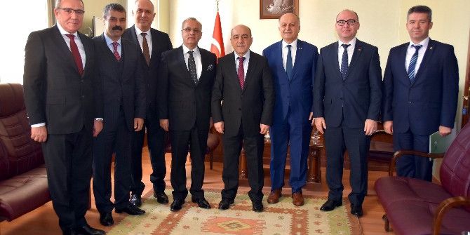 Başkan Kayda, Kaymakam Çelenkoğlu’nu Bilgilendirdi