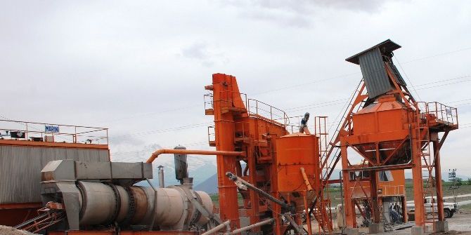 Melikgazi Belediyesi Asfalt Üretim Tesisleri Doğalgaz İle Çalışıyor