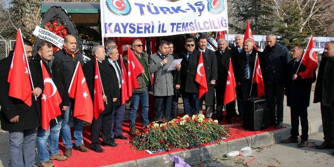 Türk-iş Terör Saldırısını Kınadı