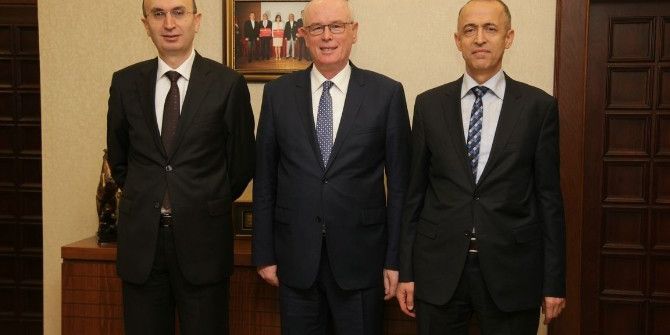 Vali Yardımcıları Başkan Kurt’u Ziyaret Etti