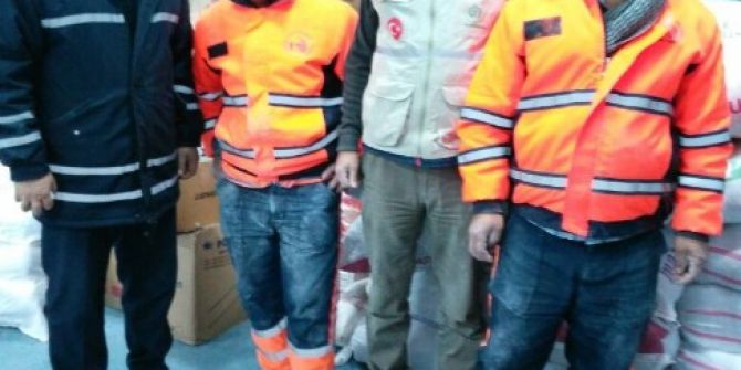 Bozüyüklü Fırıncılardan Halep’e 36 Çuval Un Bağışı