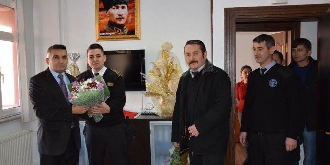 Özel Güvenlik Görevlilerinden Emniyet Ve Jandarmaya Taziye Ziyareti