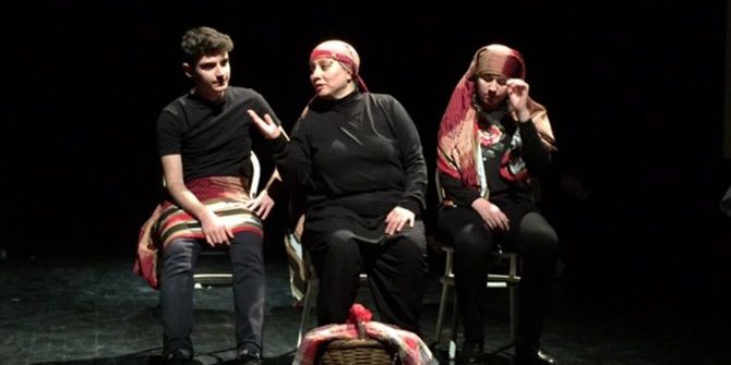 Yıldırımlı Tiyatrocular Gönülleri Fethetti