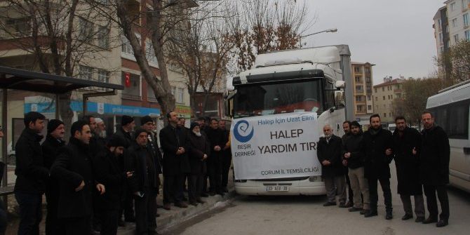 Beşir Derneği’nden Halep’e 2 Tır Yardım