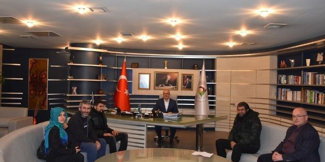 İşitme Engellilerden Başkanlığa Ziyaret